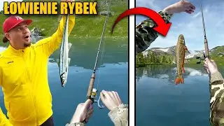 🐟 JADĘ NA RYBY I ZŁOWIŁEM PIĘKNEGO PSTRĄGA *sezon na grzyby skończony* | Ultimate Fishing Simulator