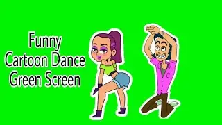 Cartoon Animation Sticker Dance Green Screen Effects Vfx Effects Green Screen Chroma Key Video