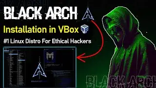 How to install BlackArch Linux for Ethical Hacking in Vbox |  BlackArch Linux | Hindi - Urdu