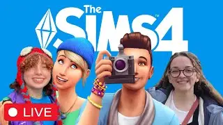 Ainsley's first time playing the SIMS!!| Sims4 | tinyfreyya