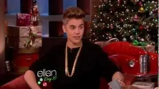 Justin Bieber on Ellen Degeneres Show 2012 December (Full Interview)