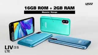 Teléfono Celular Yezz Liv 3S LTE 16+2gb 4G 8MP