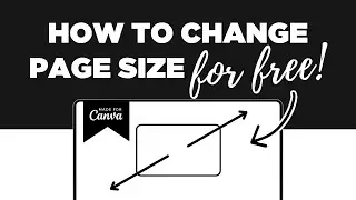 How To Change Page Size in Canva FOR FREE 2024