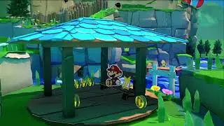 I play Paper Mario and the Origami king