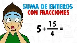 SUM OF AN INTEGER AND A FRACTION Super easy - For beginners