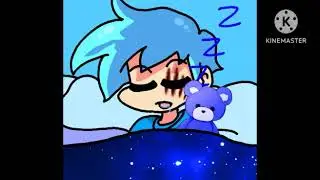 BF yawns & sleeps on Christmas Eve at night so that Santa can come(4