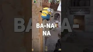 Inferno but it's only Banana #gaming #shorts #counterstrike