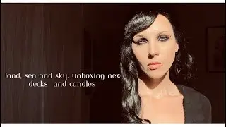 Land, Sea and Sky: Deck(s) and Candle Unboxing 🦋🔮🌊