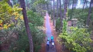 A vélo autour du Bassin