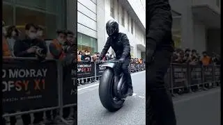 Japan unveiled the unicycle of the future.