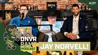 Jay Norvell joins the show LIVE in studio! | DNVR Rams Podcast