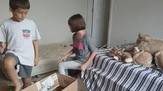 Time lapse cleaning a room