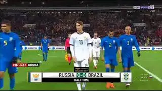 Rusya 0-3 Brezilya NEUSTADER & TALİSCA HD MAÇ ÖZETİ