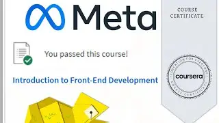 Meta Introduction to Front-End Development | Coursera Full Review