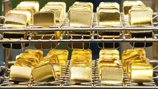 Amazing Process of Gold Mining and Casting of Gold and Silver Bars