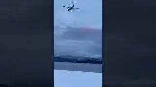 Aeroplane landing