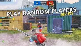 Play Random Players Only M24 Challenge || #bgmi