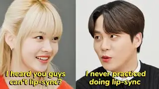 EUNCHAE *received tips* from ATEEZ's *main vocal*
