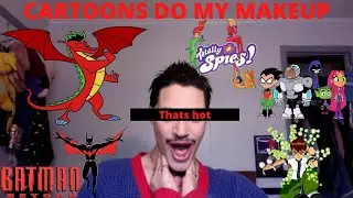 CHILDHOOD CARTOONS DO MY MAKEUP ( SHOWS THAT SHAPED ME TO THE BAD BITCH THAT I AM ) (FREE SHOW LINK)