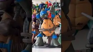 Original Sketch TMNT figures! #ninja #tmnt #leo #don #raphael #mikey #turtle #unboxing