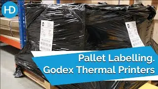 How to Print Pallet Labels using the Godex EZ6350i Industrial Thermal Label Printer | HD Labels