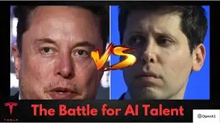 Tesla vs OpenAI: The Battle for AI Talent