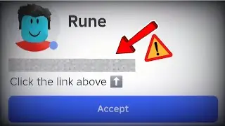 Do NOT Click On This DANGEROUS Roblox PROFILE... 😱⚠️