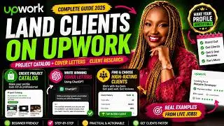 The Complete Upwork Guide: Project Catalogs, Client Research & AI Cover Letters