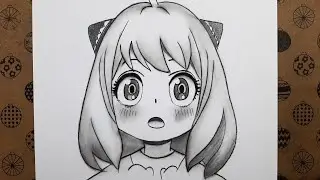 Anya Forger Anime Çizimi, Kolay Anime Resmi Nasıl Çizilir