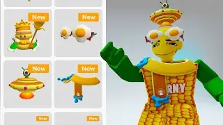 4 FREE LIMITED ROBLOX ITEMS in Pancake Empire Tower Tycoon