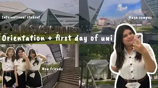 Orientation + first day of uni✨| Freshman year at Bangkok University 💎