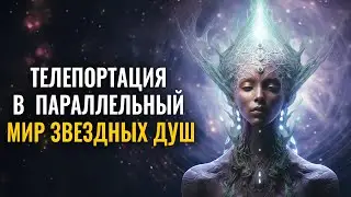 Teleportation to the parallel world of star souls: 100Hz Light Spiral of Soul Energy Potential