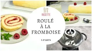 Roulé à la framboise - recette au Cook Expert de Magimix