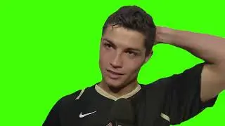 Ronaldo green screen