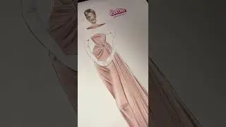 Digital fashion illustration (Barbie)