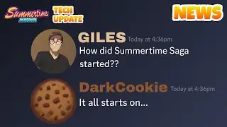 HOW DID SUMMERTIME SAGA STARTED, REDOING ANIMATIONS - Summertime Saga Tech Update - News 📰 (Part 5)