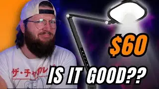 Affordable LED Panel Light Review: Alternative to the Elgato Key Light Air??[Streamer Gear Review]