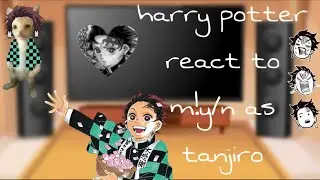 harry potter react to m!y/n as tanjiro, _behindyou_