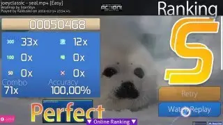 Osu! Beatmap seal.mp4 (Easy)