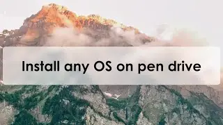 How to install Linux or Windows on USB?