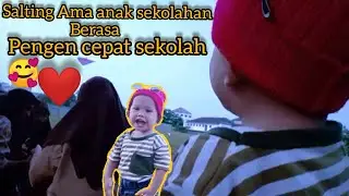 Nemu beginian Bilal pengen cepat sekolah jadinya