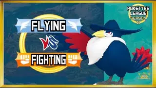 FLYING TYPES vs FIGHTING TYPES | Round 15: PokeType League 02