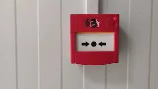 Mavili yangın alarm sistemi testi adresli