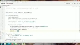 run monitoring commands on Linux systems