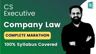 Company Law Marathon for CS Executive | CS Sai
