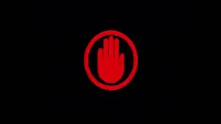 Red Hand PS1 Anti-mod screen (Japan)