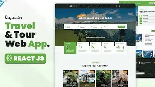 ✈️ React JS Tutorial - TRAVEL WEB APPLICATION | Download Full Source Code. PART 3