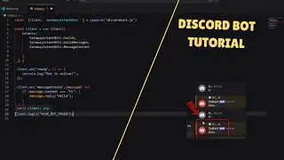 Simple Discord Bot Tutorial In Just 4 Mins..