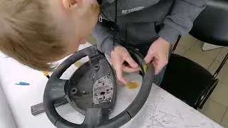 Отошло тело от руля. Ниссан альмера.