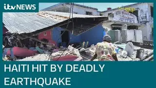Haiti earthquake: Hundreds dead after after 7.2-magnitude quake | ITV News